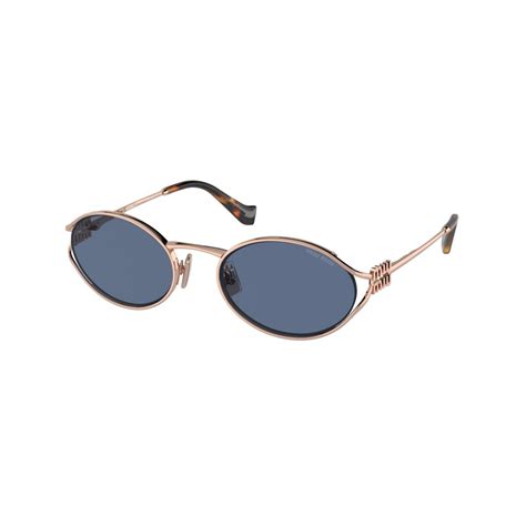 Miu Miu™ MU 52YS Oval Sunglasses .